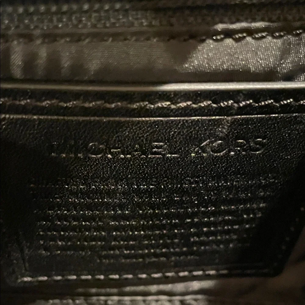 Michael Kors Men’s Black Canvas Messenger Bag